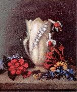 June Floral Still-Life Mount, Evelina